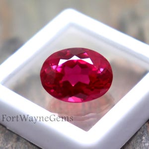 Rubí rosa ovalado facetado de 9 quilates, piedra natural certificada AAA, sin tratamiento ni calentamiento, gema suelta, ideal como regalo para el Día de la Madre.