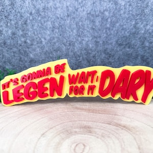 How I Met Your Mother Statuetta Legendary Barney Stinson Regalo Fan Serie TV HIMYM Decorazione Casa Hand Painted 3D Printed Art Gift Decor