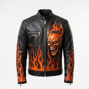 Ghost Rider Jacket - Etsy