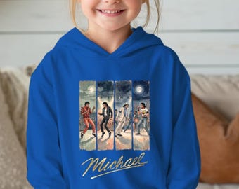 Michael Jackson Performance Hoodie, King of Pop Fan Apparel, Toddler Streetwear