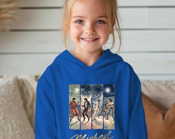 Pop Legend Toddler Hoodie for Kids, Michael Movie Apparel , King Of Pop Tee Tee Toddler Tshirt