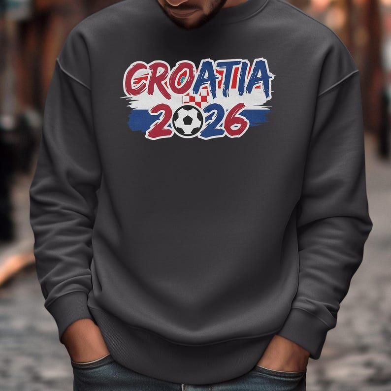 Croatia Soccer Fan T-Shirt, World Tournament Football Supporter Tee image 10