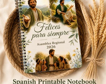 2026 Convention Notebook JW | Spanish Printable Asamblea Regional (Digital Download)