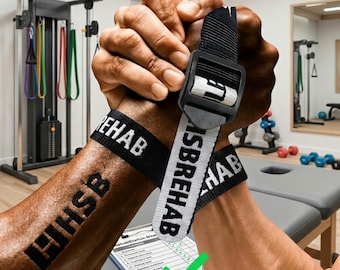 Professional Arm Wrestling Strap | Heavy Duty Competition Band, Strength Training Equipment