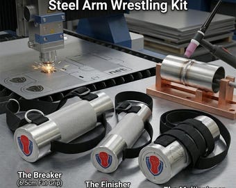 Elite Stainless-Steel Arm-wrestling kit