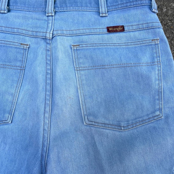 Vintage 70s/80s Wrangler Cropped Jeans, Super Sof… - image 6