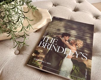 Personalised Card magazine displaying cards
