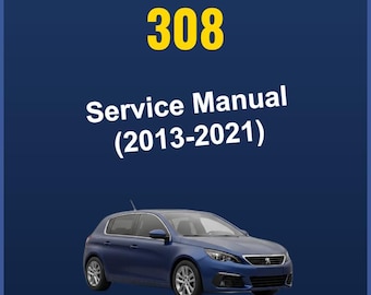 Manual de taller y reparación del Peugeot 308 (2013-2021) (PDF)