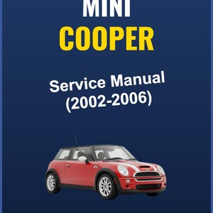 Mini Cooper Repair Manual - Etsy