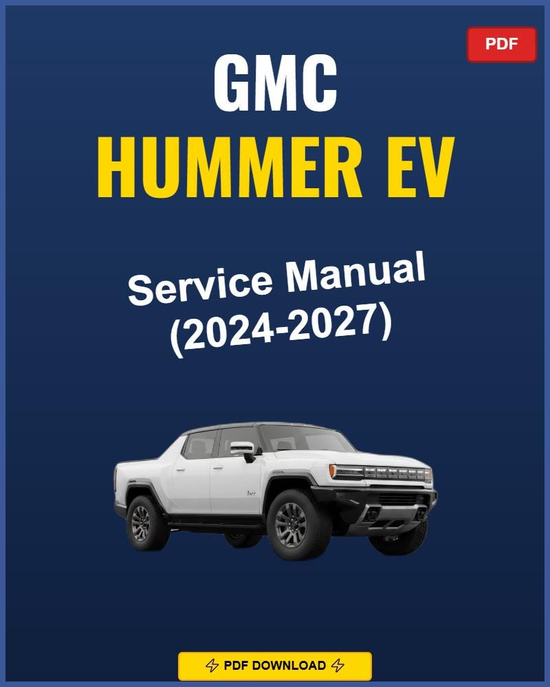 Hummer Service Manual - Etsy