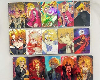 Limbus Company Laser Ticket Cards 96pcs Full Set, Anime 2D Souvenir & Collector Cards