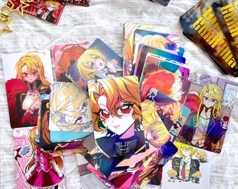 Limbus Company Collector Cards, 96pc Laser Ticket Set, Anime Game Gift