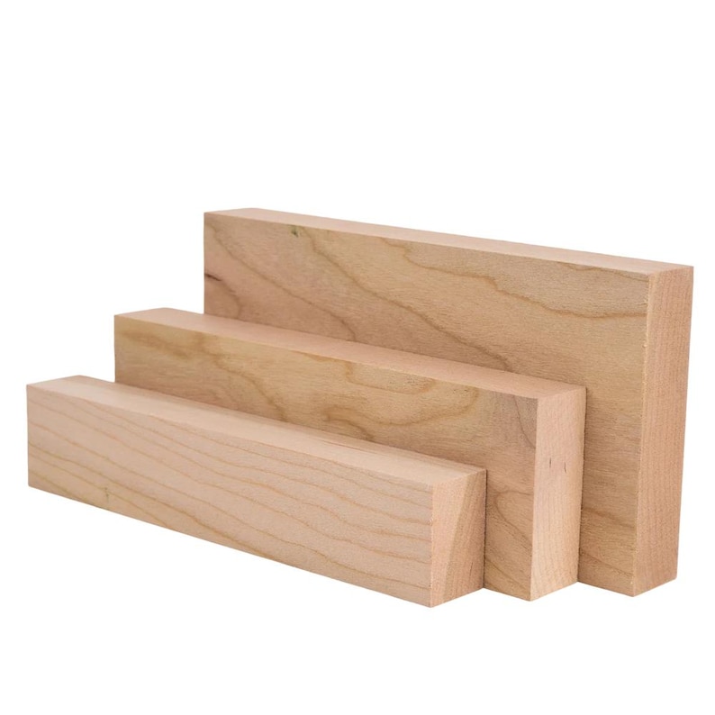 1 Inch Thick Cherry Lumber, Custom Size Wood Slices Blocks Strips ...