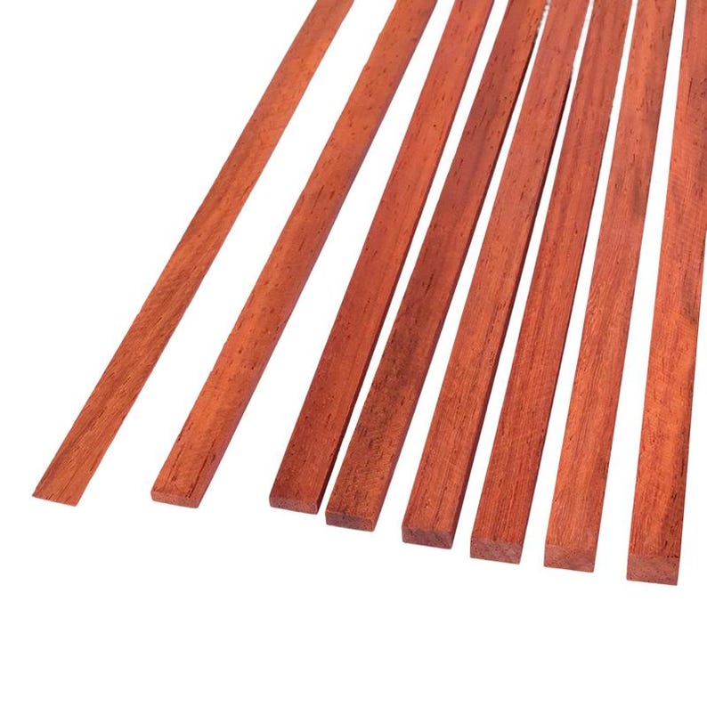 Padauk Lumber Strips & Blocks – Custom Sizes for DIY Woodworking - Etsy ...