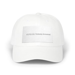 Anybody There? Ham Radio Code Cap | Classic Dad Cap