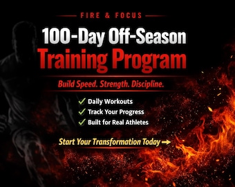 FIRE & FOCUS: The Ultimate 100-Day Off-Season Hockey Training System (Ages 7–14)PDF