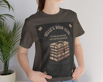 Belle's Book Club Shirt | Beauty and the Beast | Disney Book Lover Gift