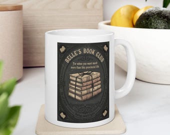 Belle's Book Club Mug | Beauty and the Beast | Disney Book Lover Gift
