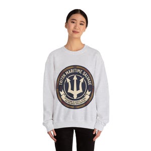 Little Mermaid Sweatshirt | Triton Maritime | Nautical Disney Inspired Gift image 5