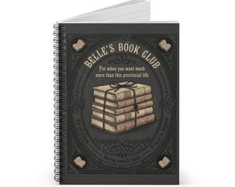 Belle's Book Club Notebook | Beauty and the Beast | Disney Book Lover Gift