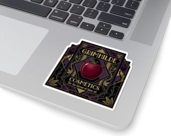 Snow White Sticker | Grimhilde Cosmetics | Disney Inspired Gift