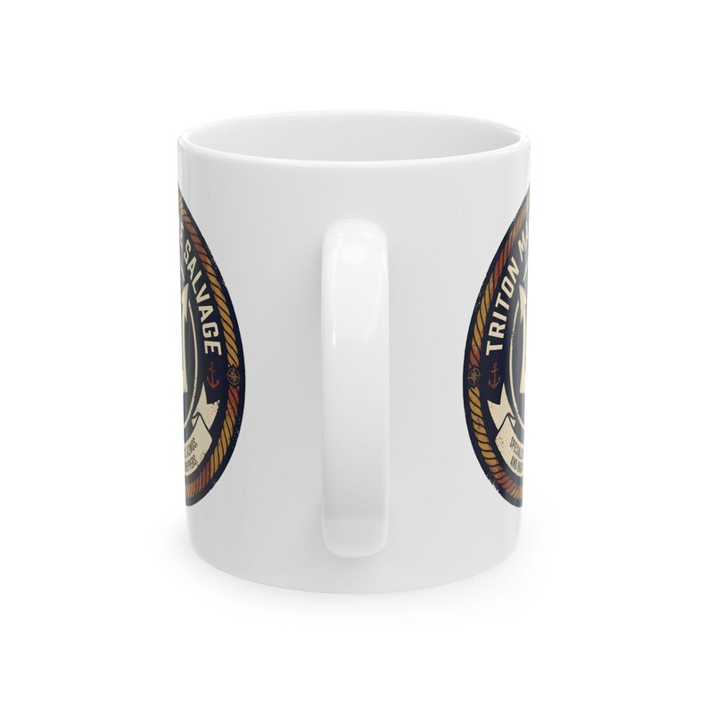 Little Mermaid Mug | Triton Maritime | Nautical Disney Inspired Gift image 6