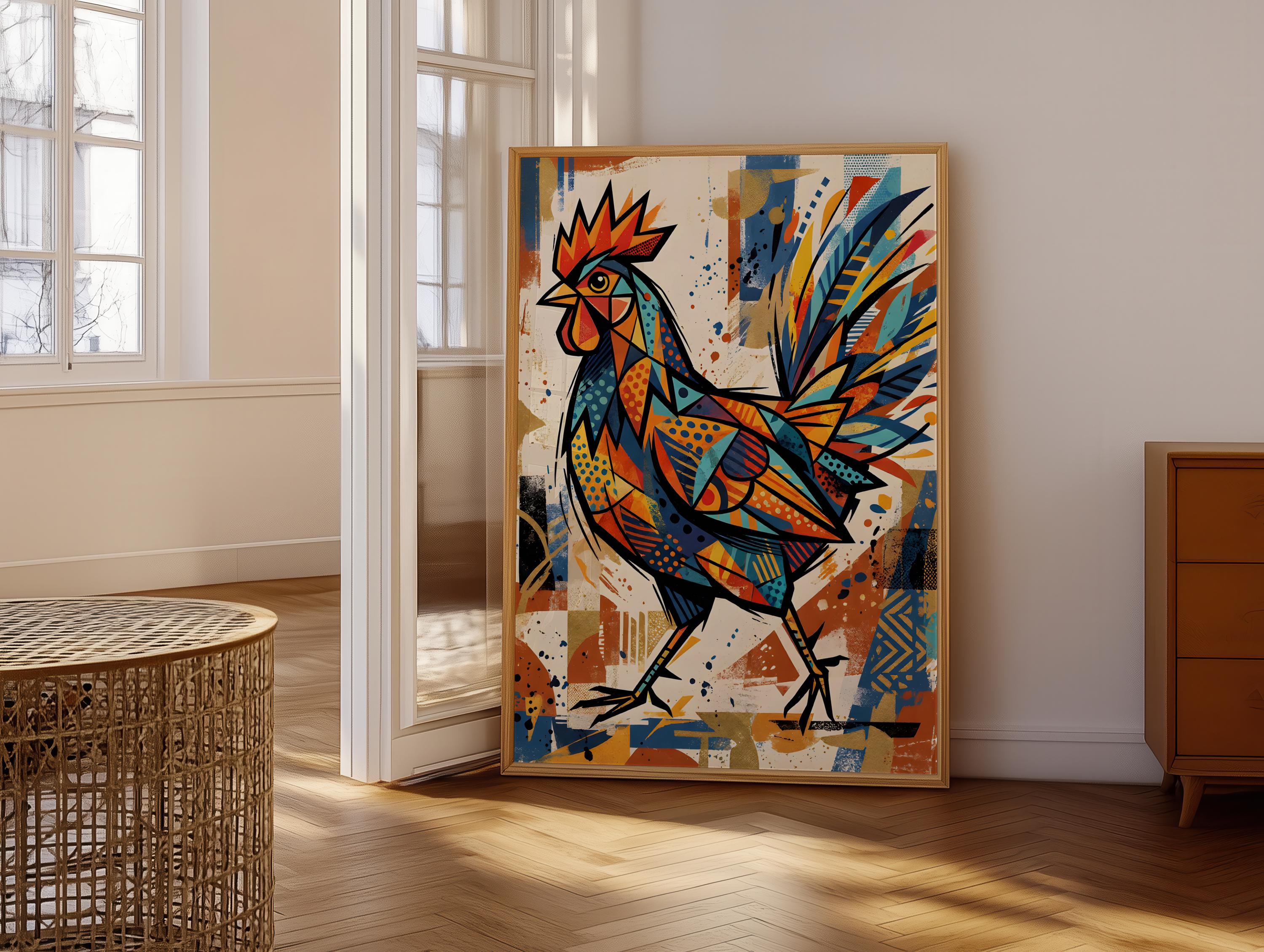 Picasso the rooster - Etsy 日本
