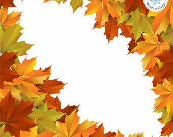 Window Flakes Fall Leaf Corner Window Clings, Reusable Double Sided Autumn Glass Decals