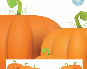 36" Pumpkin Border Window Cling, Reusable Double Sided Fall Thanksgiving Decal