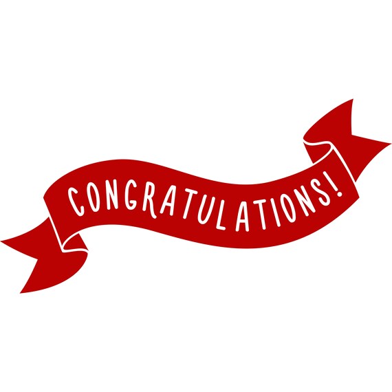 Congratulations Ribbon Png