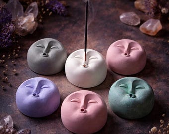Minimalist Face Incense Holder