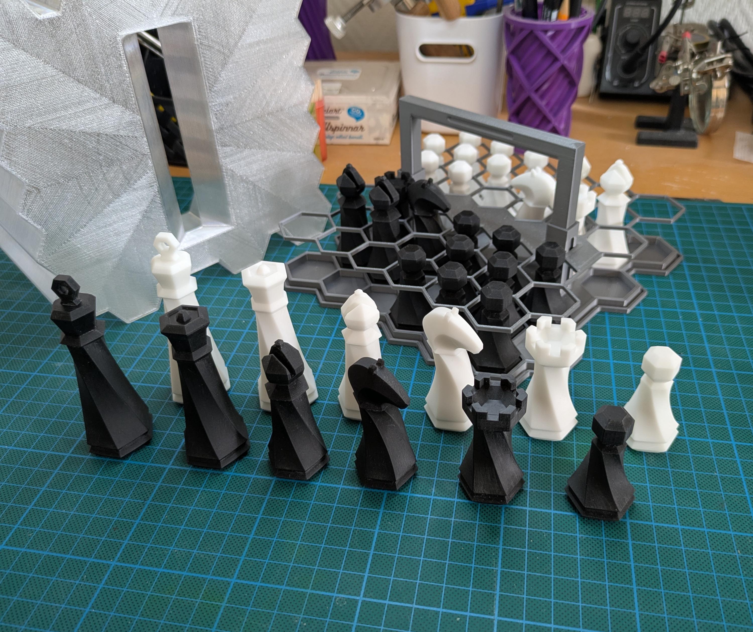 Hexagon chess - Etsy 日本
