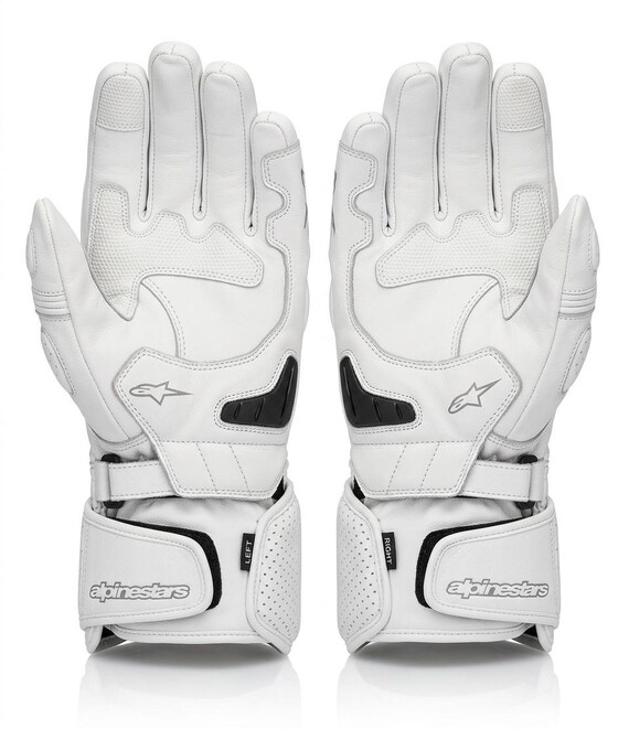 Alpinestars Style Motorcycle Racing Gloves | Hard Knuckle Protection, Sport Bike Riding Gear