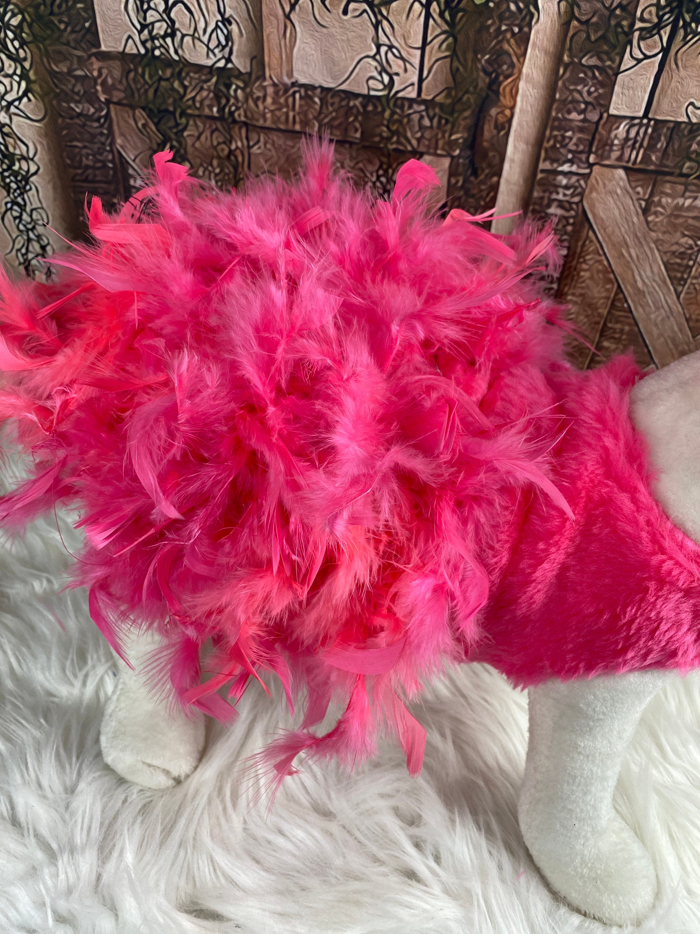 Dog hot sale flamingo costume