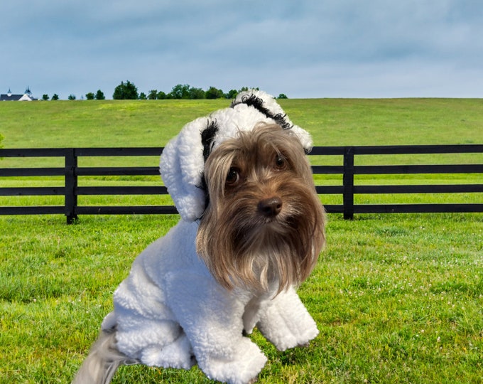 Little Bo Peep's Lost Sheep/Lamb Halloween Pet/Dog Costume small dogs