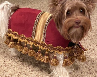 Footstool dog costume for small/medium breed dogs to large dogs