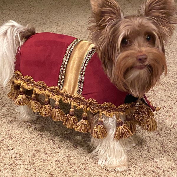 Footstool/ Ottoman Dog costume for small/medium breed dogs to large dogs
