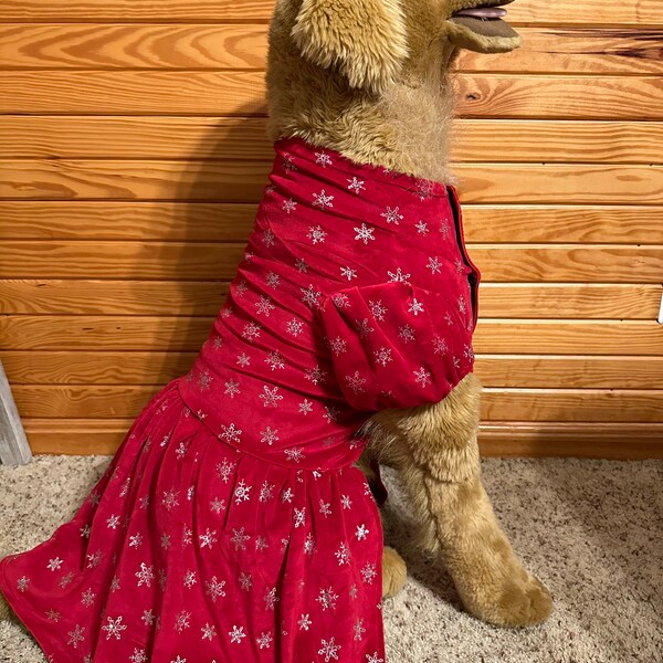 Christmas Dog Spaghetti Strap Ankle-Length Dress Long dress
