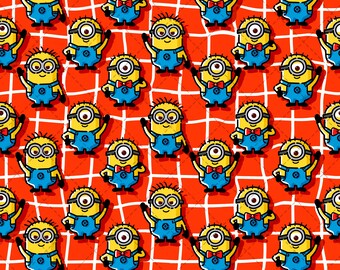 Motivo senza soluzione di continuità giallo "Bad" PNG - File per sublimazione - Download digitale