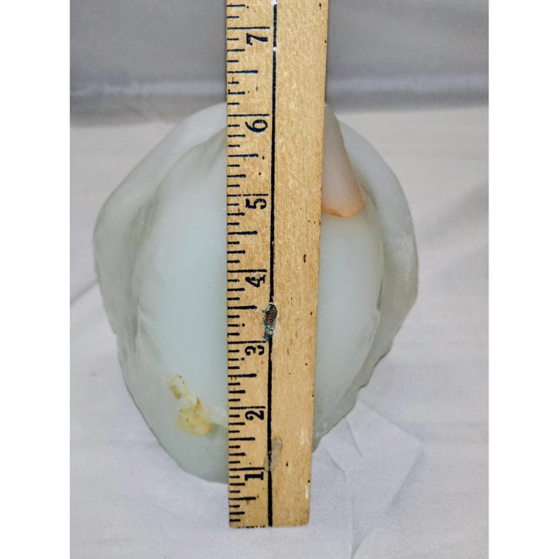 5.28lb Natural Onyx Vetro Quartz Hand Carved Death Skull Healing~Skeletor MOTU image 6