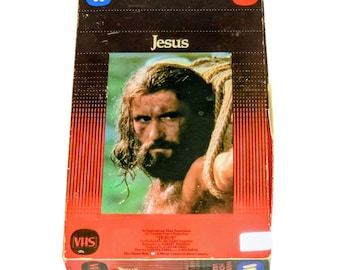 Original Boxed  WB Jesus Video Cassette VHS