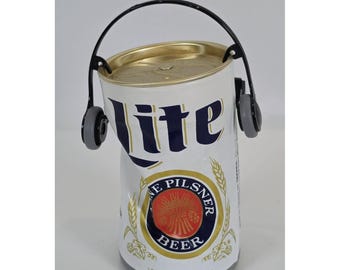 Takara The Rock'n Company 1990 Miller Lite Dancing Beer Can Complete Not Working