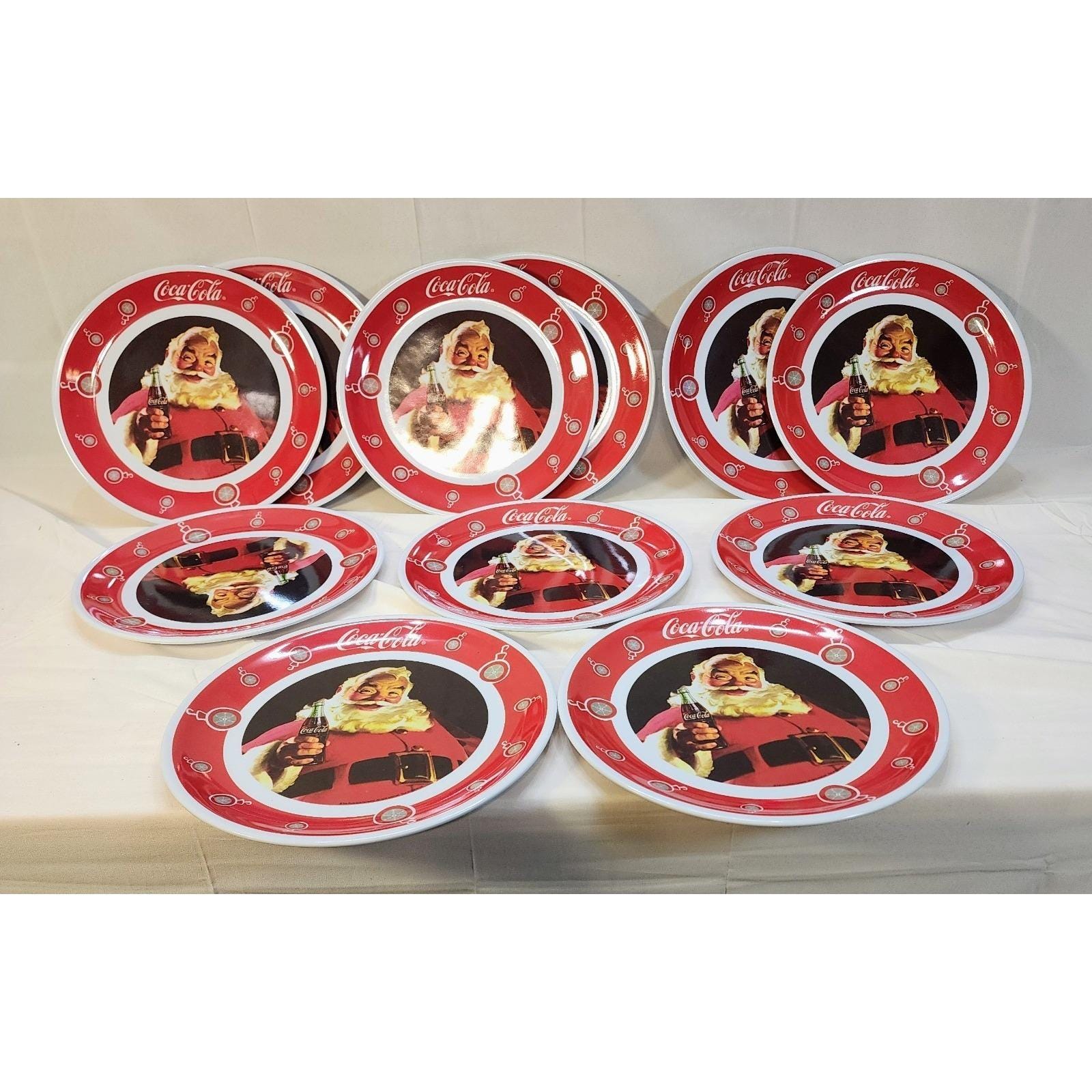 Coca Cola Plastic Plates - Etsy
