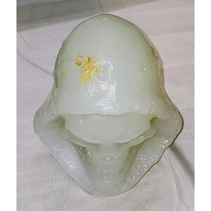 5.28lb Natural Onyx Vetro Quartz Hand Carved Death Skull Healing~Skeletor MOTU image 2