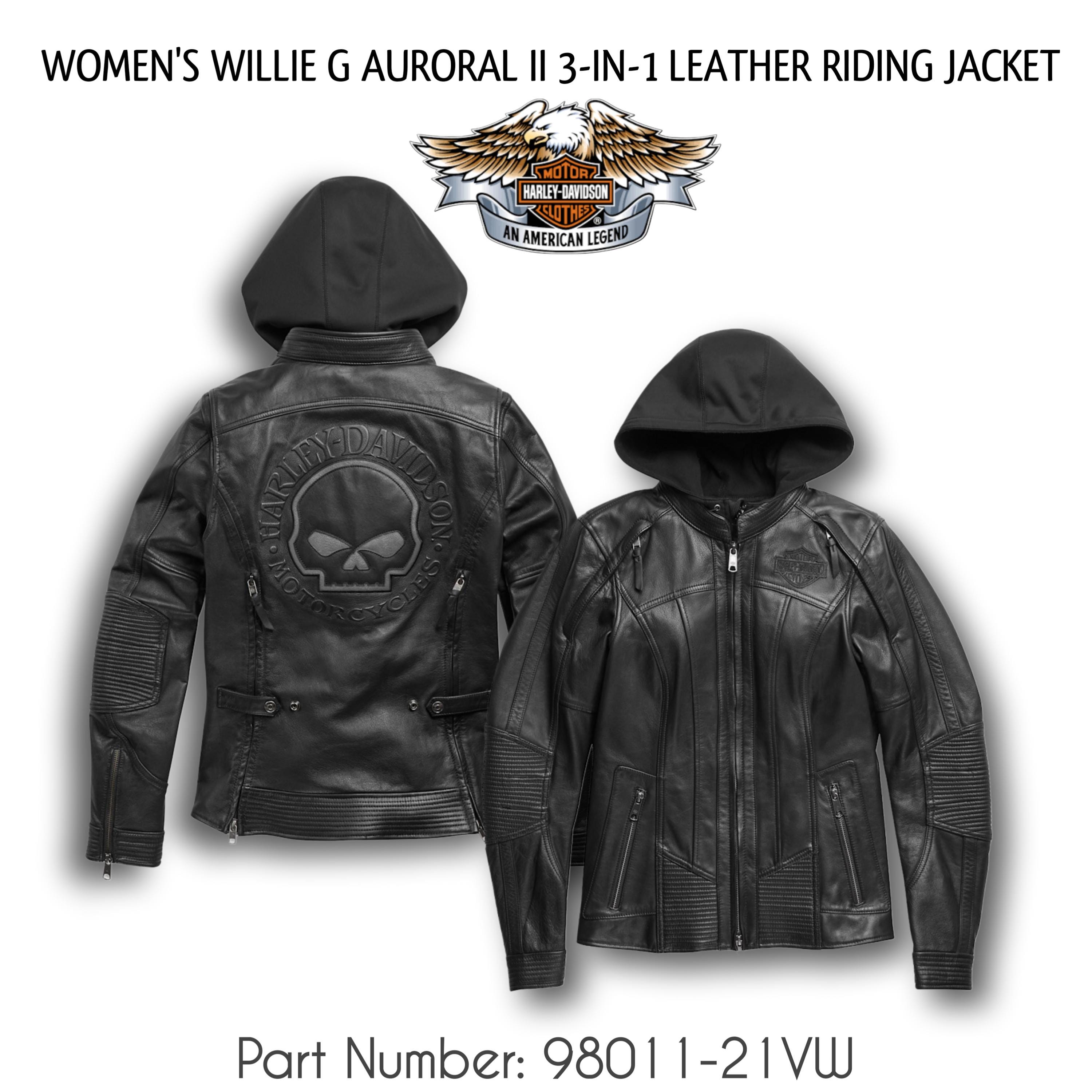 Harley Davidson, Willie G Leather Jacket - Etsy Canada