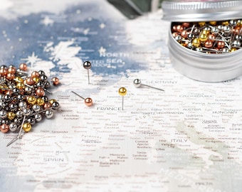 Push Pins for Travel Maps – Pin Your Adventures