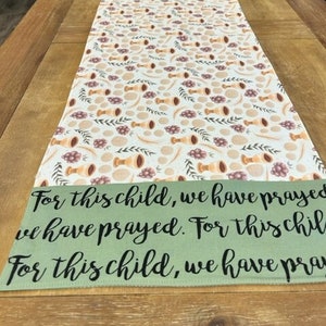 First Communion Table Runner, Communion Party, Eucharist, Communion Celebration, religious table runner, First Holy Communion, Children Mass