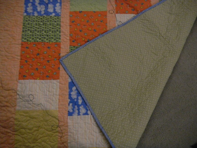 OOAK Quilt Lap Quilt Baby Boy Gift Boy/'s Quilt: Airplane Quilt Pilot Quilt Baby Gift Appliqued Quilt Aviation Quilt Baby Shower