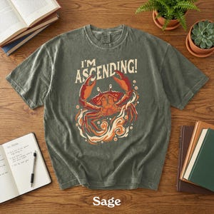 Je progresse ! Raul le crabe | Dungeon Crawler Carl Fan art t-shirt | Cadeau livresques LitRPG | Vêtements Princess Donut & Carl Enthusiast image 7