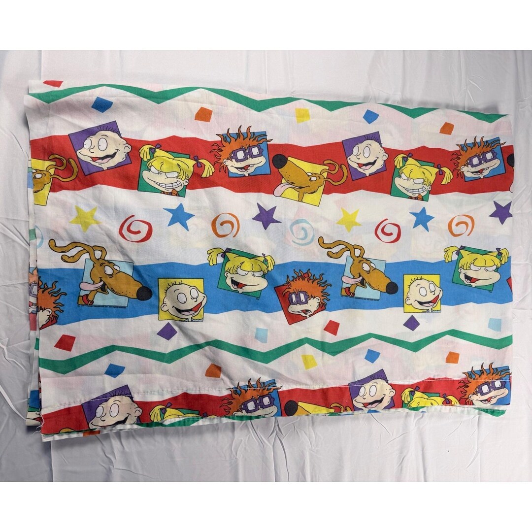 Vintage Nickelodeon Rugrats Flat Twin Bed Sheet SPRINGS 1997 - Etsy ...